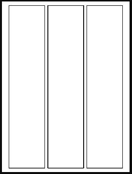 page simple, 3 colonnes